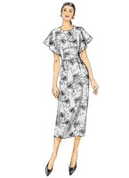 V9021 Damen Kleid, Schnittmuster von Vogue