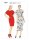 V9021 Damen Kleid, Schnittmuster von Vogue