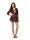 Schnittmuster Kleid - Tunika - tiefer Kragen,  Burda 7449 OFP