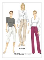 V9131 Damen Hose, Schnittmuster von Vogue