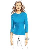 V8151 Damen Pullover Top, Vogue