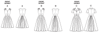 Vogue V8577 Damen Kleid