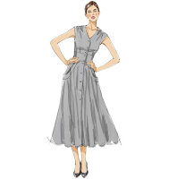 Vogue V8577 Damen Kleid