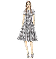 Vogue V9102 Damenes Kleid