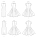 Vogue V9102 Damenes Kleid