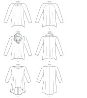 V8952 Damen, Schnittmuster von Vogue