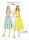 V9100 Damen Kleid, Schnittmuster von Vogue