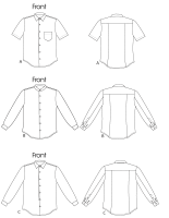 Vogue V8759 Herren Shirt