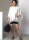 V9191 Damen Top Hose Shorts Poncho Überwurf, Vogue
