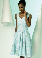V8997 Damen Kleid Prinzessin, Vogue