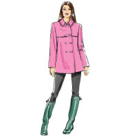 Vogue V8884 Damen Mantel und Gürtel