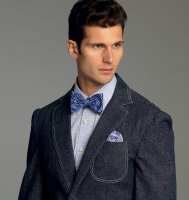 Vogue V9073 Herren Weste, Leibbinde, Pocket Square und...