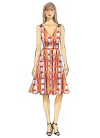 V9053 Damen Kleid, Schnittmuster von Vogue