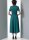 V9052 Damen Gürtel Kleid Jackett, Vogue