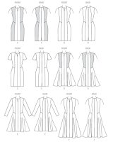 V9050 Damen Kleid, Schnittmuster von Vogue