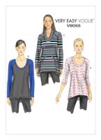 V9055 Damen Top, Schnittmuster von Vogue