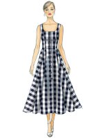 V9182 Damen Kleid, Schnittmuster von Vogue