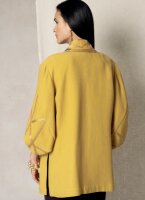V1493 Damen Tulpen Kimono Jackett, Vogue