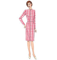 Vogue V1004 Damen eng anliegender Mantel