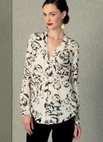 V1412 Damen Top, Schnittmuster von Vogue