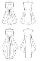 V1410 Damen Kleid, Schnittmuster von Vogue