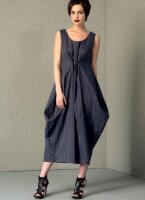V1410 Damen Kleid, Schnittmuster von Vogue