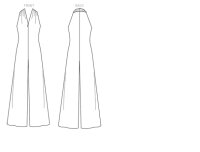 V1506 Damen Overall, Schnittmuster von Vogue