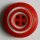 Modeknopf, rot, Dill 10475-230021
