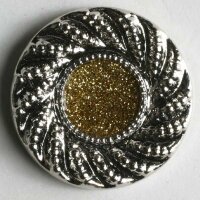 Kunststoffknopf emailliert, silber, Dill 4553-300032