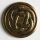 Vollmetallknopf, altgold, Dill 3172-330865