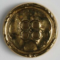 Vollmetallknopf, altgold, Dill 3178-330865