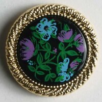 Modeknopf, echt vergoldet, Dill 4210-320929