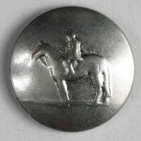 Vollmetallknopf, mattsilber, Dill 3176-380850