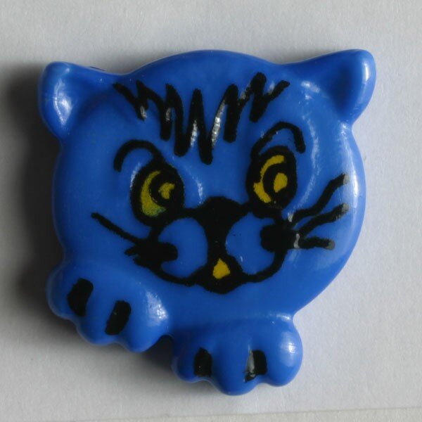 Kinderknopf, blau, Dill 17105-170076