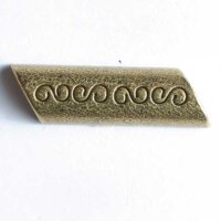 Vollmetallknopf, mattgold, Dill 3098-390853
