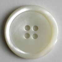 Echt Perlmuttknopf, weiss, Dill 6027-110999