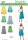 7497 Rock, Schnittmuster von Simplicity