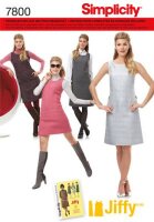 7800 Kleid, Schnittmuster von Simplicity