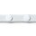 3m Knopfloch-Elastic mit 3 Knöpfen 12 mm weiß