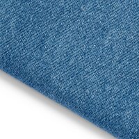 Flickstoff Jeans (bügeln) 12 x 45 cm mittelblau
