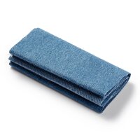Flickstoff Jeans (bügeln) 12 x 45 cm mittelblau