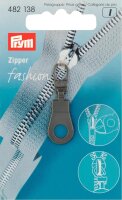 Fashion-Zipper Öse schwarz