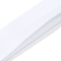 1m Y-Elastic-Band 25 mm weiß