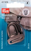 Steckschloss 26 mm altsilber