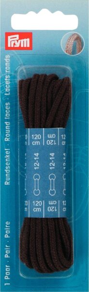 Rundsenkel 3 mm x 120 cm braun