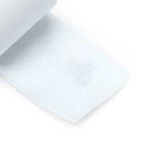 Saumvlies mit Trägerpapier zum Einbügeln 38 mm weiß