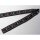 Jacquardborte Trachten 25 mm schwarz