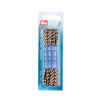 Flachsenkel 8 mm x 90 cm braun/beige
