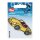 Applikation Sportwagen gelb