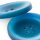 Knopf 4-Loch Jacke 23 mm aqua